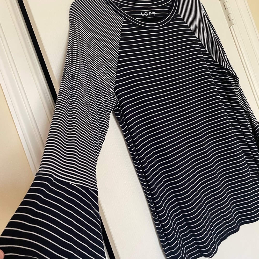 Navy blue blouse